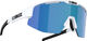 Bliz Gafas deportivas Matrix Nano Optics Photochromic - matte white/photochromic brown-blue