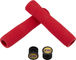 ESI FIT CR silicone handlebar grips - red | 130 mm