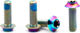 OAK Components Juego de tornillos para portabidones M5x15 Titanio - oilslick
