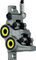 Magura MT7 Pro HC Carbotecture Scheibenbremse - black-mystic grey anodized/Set/Flip-Flop (seitenunspezifisch)