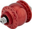 SON Deluxe Disc Center Lock Hub Dynamo - red/32 hole