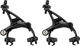 Campagnolo Set de Freins sur Jante av+arr Record Standard - carbone/Ensemble