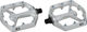 crankbrothers Stamp 7 Platform Pedals - hp silver/small