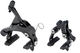 Shimano 105 R7000 2x11 36-52 Groupset w/ Direct Mount (Rear Chainstay) - silky black/172.5 mm 36-52, 11-30