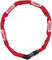 ABUS Candado de cadena 4804C - red/75 cm