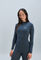 POC Sous-vêtement femme à col montant en mérinos - sylvanite grey | L