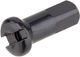 Alu-Nippel 2,0 mm - 100 Stück - schwarz/12 mm