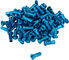 Alu-Nippel 2,0 mm - 100 Stück - blau/12 mm