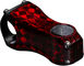 Potence MTB 31,8 - carbone-rouge/75 mm 0°
