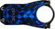 Potence MTB 31,8 - carbone-bleu/60 mm 0°