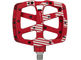 Pedales de plataforma Plus Flat - red/universal