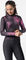 Castelli Prismatic Thermal L/S Women's Jersey - black deep bordeaux | S