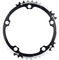 TA Plateau Vento, Campagnolo 10 vitesses, 5 bras, centre, BCD 135 mm - noir/42 dents