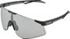 uvex pace perform V Sportbrille - black matt/litemirror silver