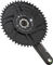 QUARQ Red 1 AXS Aero DUB Powermeter Carbon Kurbelgarnitur - black/172,5 mm 48 Zähne