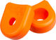 Race Face Crank Boots Kurbelschutz Small - orange