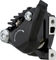 Shimano 105 Bremssattel BR-R7070 mit Resinbelag - silky black/Hinterrad/ohne