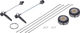 bc basic Race Shimano 105 DT Swiss R 460 28" Wheelset - black | 28" set (front 9x100 + rear 10x130) Shimano