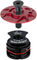 tune Xpanda Headset Expander and Ahead Cap Set - red/1 1/8"