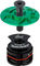 tune Xpanda Headset Expander and Ahead Cap Set - poison green/1 1/8"