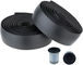 Handlebar Tape and Bar End Plug Set - black-black/universal