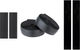 Handlebar Tape and Bar End Plug Set - black-silver/universal