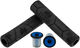 tune Grips and Bar End Plugs Set - black-blue/130 mm