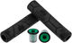 tune Grips and Bar End Plugs Set - black-poison green/130 mm
