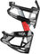 Elite Prism Left / Right Bottle Cage - black-red glossy/left