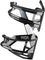 Elite Prism Left / Right Bottle Cage - black-white glossy/left