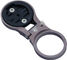 Soporte de potencia ajustable para Garmin Edge y Forerunner - gunmetal/1 1/8"