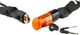 Kryptonite Evolution 4 Integrated Chain Lock - black-orange-white/90 cm