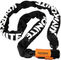 Evolution 4 Integrated Chain Kettenschloss - schwarz-orange-weiß/160 cm