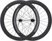 Black Inc Sixty All-Road Disc Center Lock Carbon 28" Laufradsatz - black/28" Satz (VR 12x100 + HR 12x142) Shimano