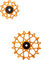 Garbaruk Schaltröllchen-Set 11 + 16 Zähne für Shimano 11-fach - orange