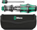 Wera Tournevis Compact Kraftform 25 avec Sacoche - noir-vert/universal