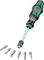 Wera Tournevis Compact Kraftform 25 avec Sacoche - noir-vert/universal