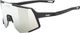 uvex Sequence CV Glasses - black matte | serious silver