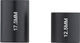 SRAM Adaptador frenos de disco titanio CPS c. Spacer para discos de 180 mm - schwarz | 180 mm | Post Mount
