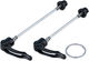 Juegos de ruedas Racing 4 C17 - negro/28" set (RD 9x100 + RT 10x130) Shimano