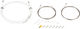 Set de Câble de Vitesses 2X Sport - blanc/universal