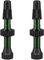 TCS Aluminium Presta Tubelessventil - grün/SV 46 mm
