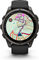 Garmin fēnix 9 AMOLED Sapphire DLC Titan 47 mm Multisport-Smartwatch - schwarz-carbongrau