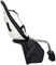 Siège de Vélo pour Enfant Yepp Nexxt Maxi pour Tube de Selle - snow white/universal