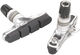 Jagwire Cross Pro Brake Shoes for V-Brakes - silver/universal