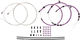 Road Elite Link Brake Cable Set - limited purple/universal