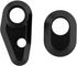 RAAW Mountain Bikes Inserts für Ausfallende - black anodized/XL