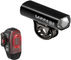 Lezyne Set de iluminación Hecto Drive Pro 65 + KTV Drive LED con aprob. StVZO - negro/universal