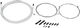 Universal Sport Bremszugset - sterling silver/universal
