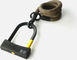 tex-lock eyelet Kettenschloss + D-lock Mini-Bügelschloss - wild hemp/120 cm